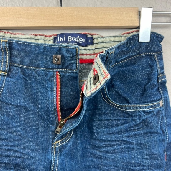 Mini Boden Boys Jeans in Dark Wash Sz 8Y - Picture 3 of 6